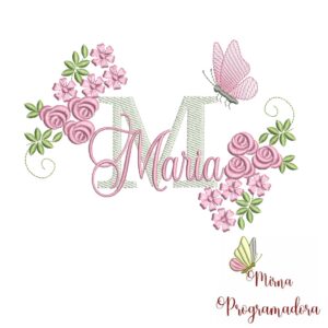Matriz de Bordado Maria