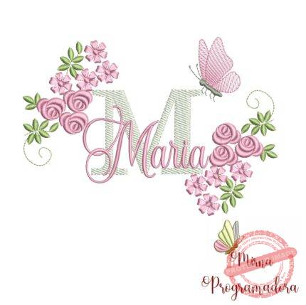 Matriz de Bordado Maria