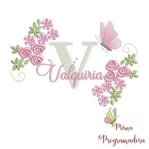 Matriz de bordado Valquiria