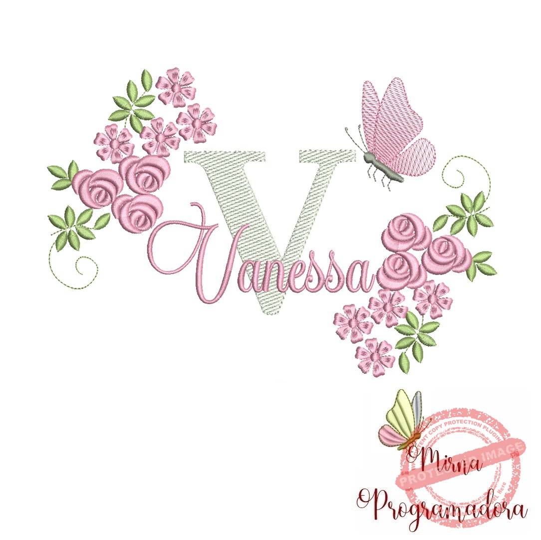 1matriz de bordado vanessa Matriz de bordado Vanessa - Imagem 1