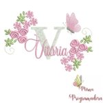 Matriz de bordado Vitória