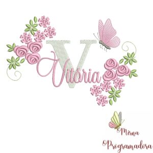 Matriz de bordado Vitória