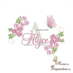 Matriz de Bordado Alyce