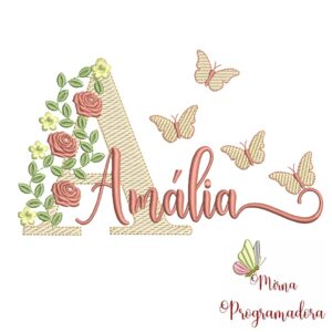 Matriz de Bordado Amália