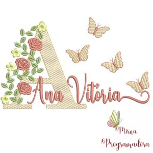 Matriz de Bordado Ana vitória