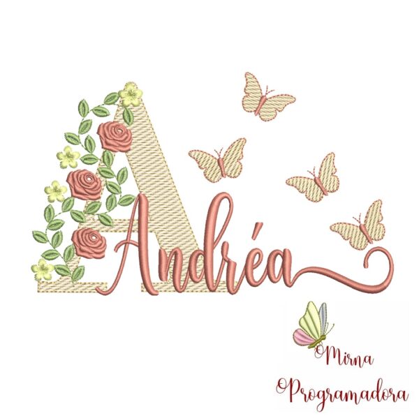 MATRIZ DE BORDADO ANDRÉA