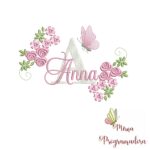 Matriz de bordado Anna