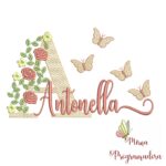 Matriz de bordado Antonella
