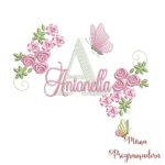 Matriz de bordado Antonella