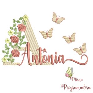 Matriz de bordado Antônia