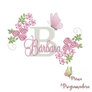 Matriz de bordado Bárbara