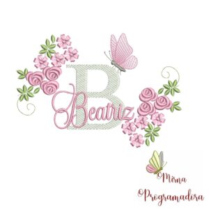 Matriz de bordado Beatriz