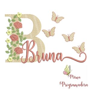 Matriz de Bordado Bruna