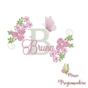 Matriz de bordado Bruna