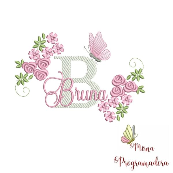 Matriz de bordado Bruna