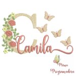 Matriz de Bordado Camila