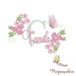 Matriz de bordado Camila