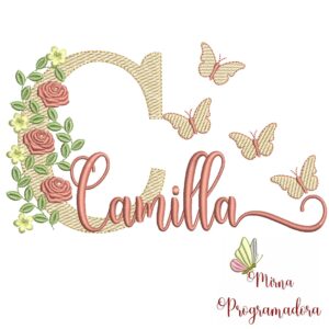Matriz de Bordado Camilla