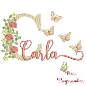 Matriz de Bordado Carla