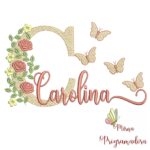 Matriz de bordado Carolina