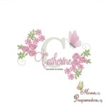 Matriz de bordado Catherine