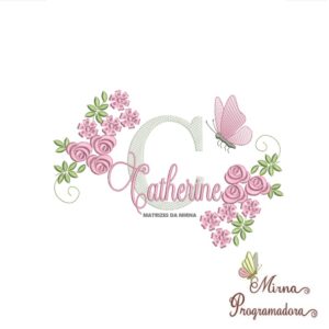 Matriz de bordado Catherine