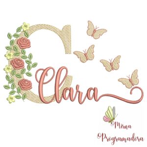 Matriz de bordado Clara