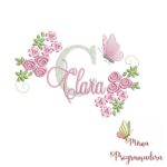 Matriz de bordado Clara