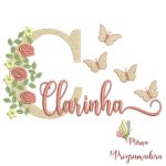 Matriz de bordado Clarinha