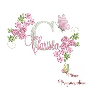 Matriz de bordado Clarissa