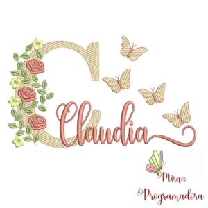 Matriz de bordado Claudia