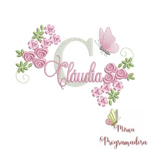 Matriz de bordado Claudia