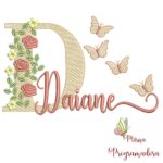 Matriz de bordado daiane