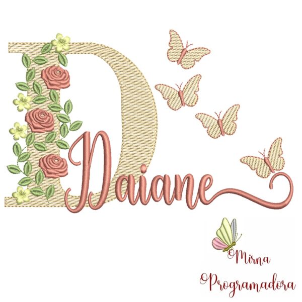 Matriz de bordado daiane