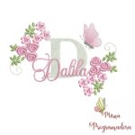 Matriz de bordado Dalila