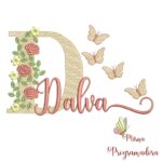 Matriz de bordado dalva