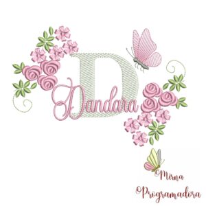 Matriz de bordado Dandara