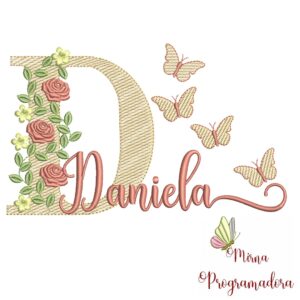 Matriz de bordado Daniela