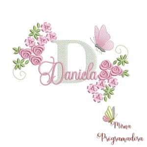 Matriz de bordado Daniela