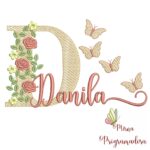Matriz de bordado Danila