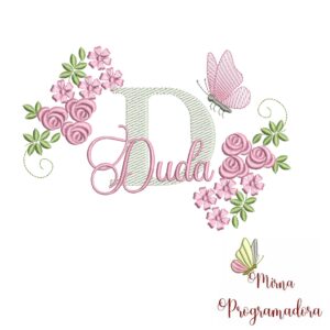 Matriz de bordado Duda