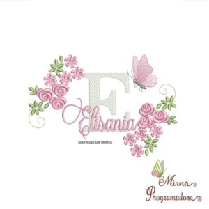 Matriz de bordado Elisania