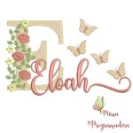 Matriz de bordado Eloah