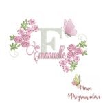Matriz de bordado Emanuelle