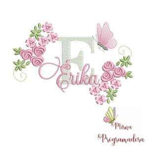 Matriz de bordado Erika