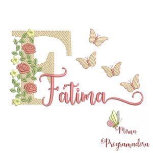 Matriz de bordado Fátima