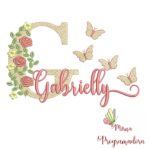 Matriz de bordado Gabrielly