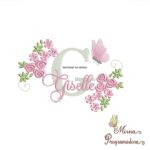 Matriz de bordado Giselle