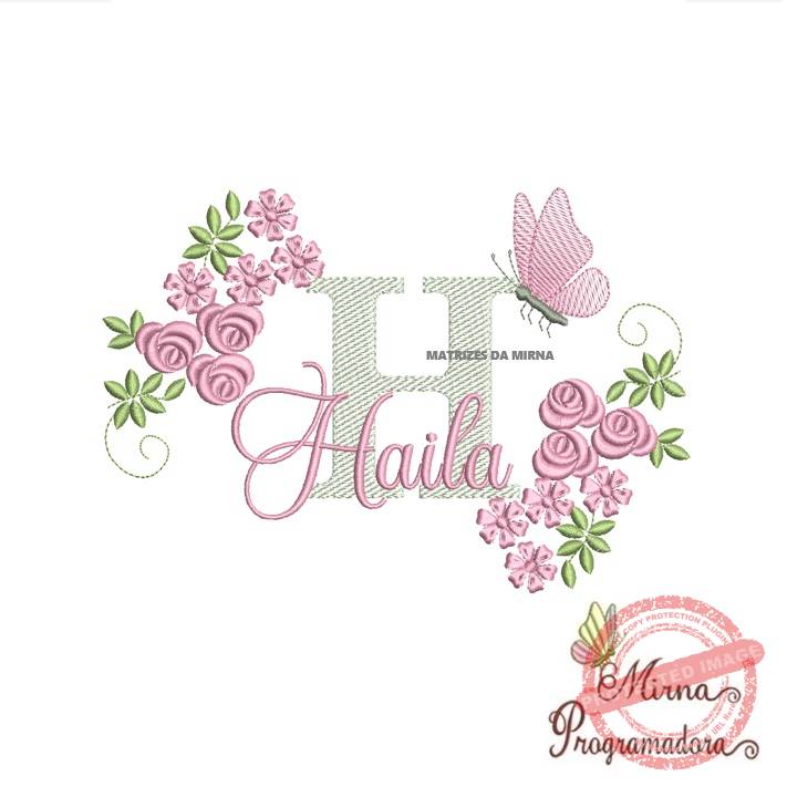 matriz de bordado haila Matriz de bordado Haila - Imagem 1