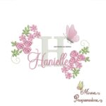 Matriz de bordado Hanielle